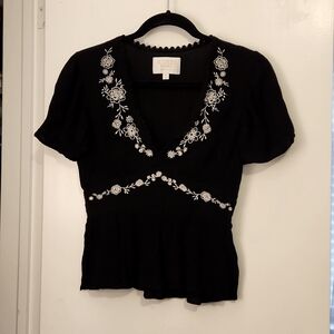 Audrey Parks Womens Blouse